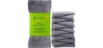 SUMMERMIA Bamboo Washcloths12 Pack 13