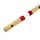 15.5 Inch Authentic Indian Wooden Bamboo Flute in 'A' Key Fipple Woodwind Musical Instrument Recorder Traditional Bansuri Handcrafted Novelty Decoratives & Collectibles