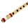 15.5 Inch Authentic Indian Wooden Bamboo Flute in 'A' Key Fipple Woodwind Musical Instrument Recorder Traditional Bansuri Handcrafted Novelty Decoratives & Collectibles