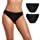 Boody Body EcoWear Women's Classic Bikini Brief, Sporty Cooling Low Rise Underwear for Women, Soft and Breathable Panties, Seamless Stretch Briefs, Sustainable Bamboo Viscose