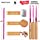 Coopay Bamboo Crochet Hooks Comfort Grip, 6.7