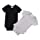 KYTE BABY Bodysuit – Unisex Bodysuits - Short Sleeve Baby Bodysuits Made from Bamboo Rayon Material (6-12 Months, Midnight+Storm)