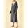 Latuza Women's Bamboo Viscose Robes Long Sleeves Bathrobe XL Dark Gray