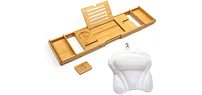 Bamboo Bathtub Tray