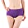 Warm Sun Women's Bamboo Viscose Fiber Multi Pack Plus Size Stretchy Soft Breathable High Middle Waist Panties Size 8(XL),( Black,Gray,Purple,Skin,Rouge)