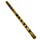 Zaza Percussion- 6 Finger holes - Polished Bamboo Flute state (D - 14'' Indian Flute)