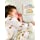 upsimples Baby Swaddle Blanket Unisex Swaddle Wrap Soft Silky Bamboo Muslin Swaddle Blankets Neutral Receiving Blanket for Boys and Girls, Large 47 x 47 inches, Set of 4-Sika Deer/Elephant/Lion/Fox