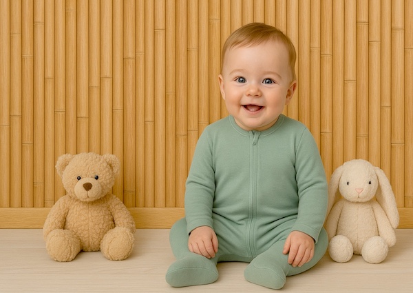 Top-Grade Bamboo Baby Pajamas
