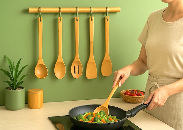 Top-Choice Bamboo Cooking Ladles