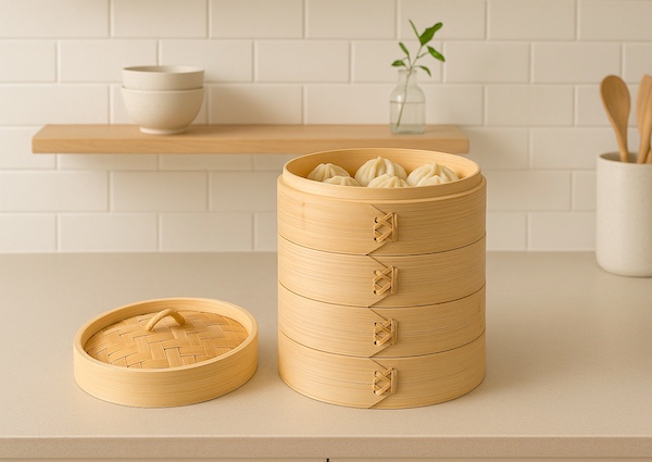 Top Choice Bamboo Steamer