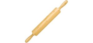 17.5 inch Wooden Rolling Pin for Baking - Long Dough Roller for All Baking Needs