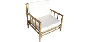 Bamboo54 Chai Chair with Cushion