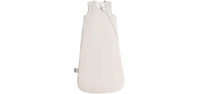 BubblePanda Rayon Made from Bamboo Sleep Sack 6-12 Months Supersoft Toddler Sleep Sack 0.5 Tog Breathable Lightweight Baby Wearable Blanket with 2-Way Zipper Unisex Sleeping Bag for Babies