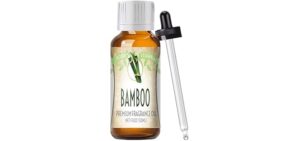 Good Essential Professional Bamboo Fragrance Oil 30ml (1 fl oz) for Diffuser, Candles, Soaps, Lotions, Perfume - Candle Fragrance Oil