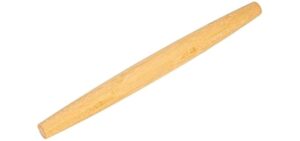 HONGLIDA Classic French Rolling Pins Bamboo Wooden Rolling Pin for Baking Pizza Dough Pie Cookie, 18-Inch