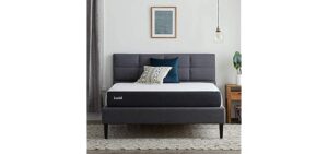 Lucid 8 Inch Queen Mattress - Firm Gel Memory Foam – Bamboo Charcoal Foam –Gel Infused- Hypoallergenic Mattress