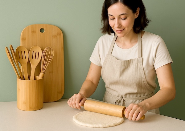 Eco-Friendly Bamboo Kitchen Utensils