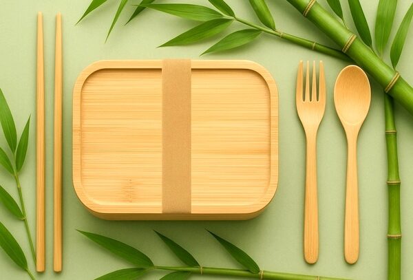 Crafted Bamboo Lid Lunchbox
