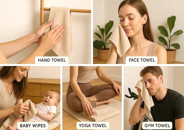 Premium Bamboo Washcloth Features