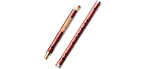 Professionally Playing Bamboo Flute High-Grade Bitter Bamboo Dizi Boutique Collection Flute CEDFG Tone Bamboo Flutes for Adults (Color : F Key)