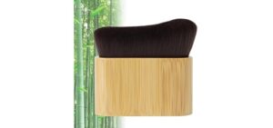 Self Tanner Brush,Large Self Tanning for Self Tan,Kabuki body brush for self tanner,Body Makeup Brush for Leg Makeup,Bronzer Shimmer Glow Blend Brush,Sunless Tanner Makeup Body Brushes Bamboo Vegan