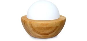 TopDoc Ultrasonic Aroma Diffuser & Humidifier with Bamboo Base