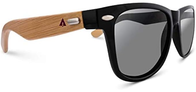 Treehut Wooden Bamboo Sunglasses Temples Classic Retro Square Wood Sunglasses